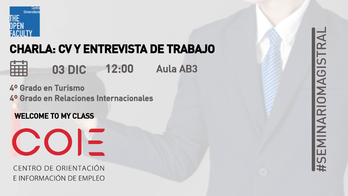 Seminario magistral COIE diciembre
