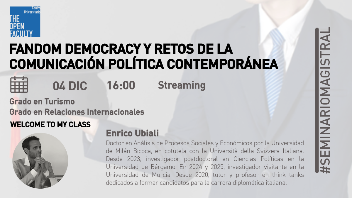 Seminario turismo y relaciones internaciones diciembre