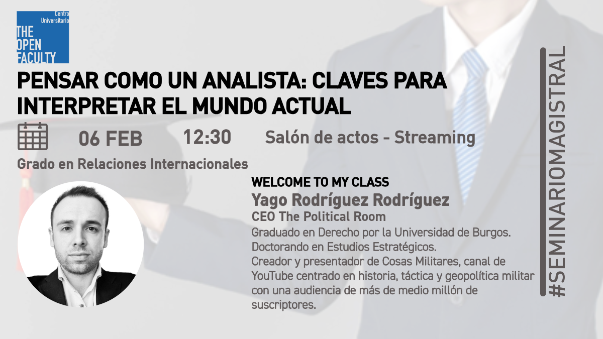 Seminario magistral Yago Rodríguez